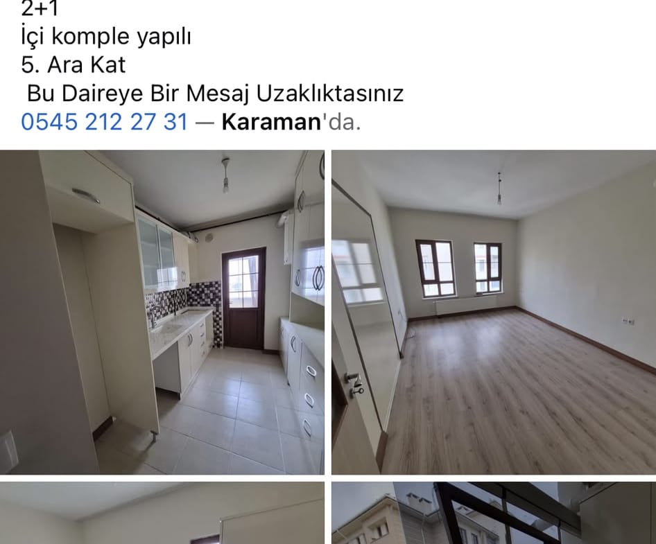 HAMİDİYE MAHALLESİ SATILIK 1+1 FIRSAT APART