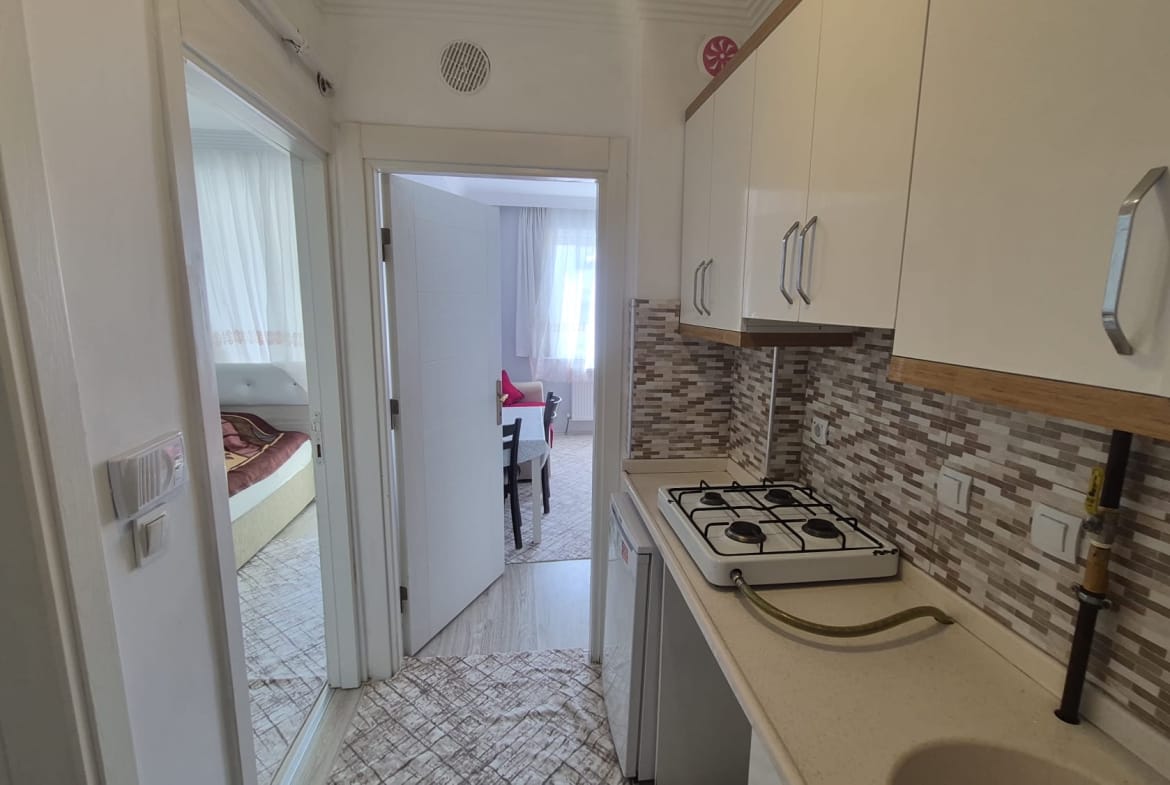 TABDUK EMRE MAHALLESİ 1+1 EŞYALI KİRALIK APART