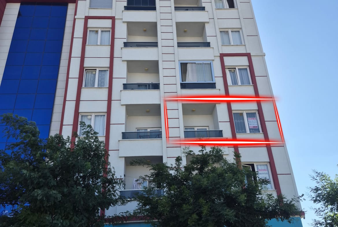 OSMANGAZİ MAHALLESİNDE KİRALIK EŞYALI APART