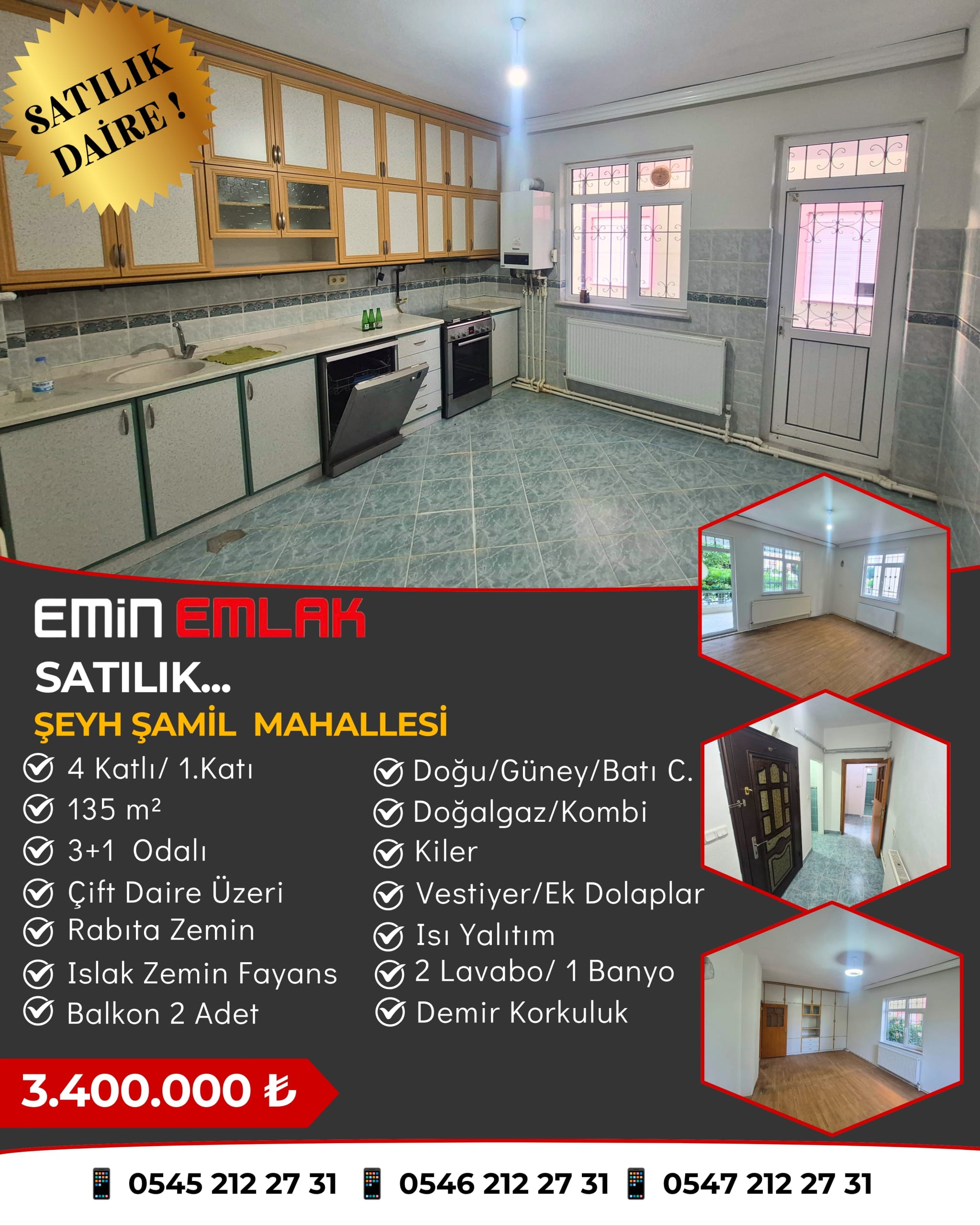TOKİ 4 Kopyası Kopyası Kopyası Kopyası Kopyası Kopyası ŞEYH ŞAMİL MAHALLESİ 3+1 SATILIK DAİRE